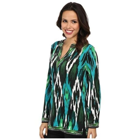 Michael Kors 'Menera' Ikat Print Tunic - Picture 10 of 16